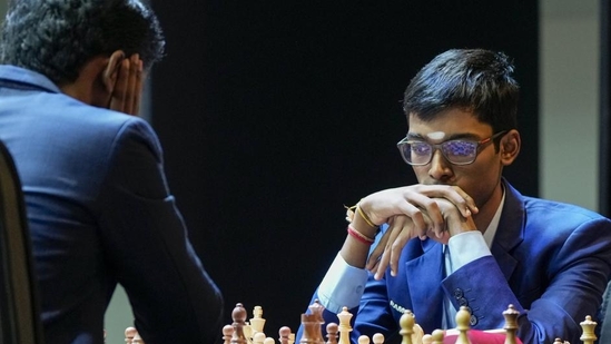 Praggnanandhaa held again, Chithambaram scores a crushing win against Keymer